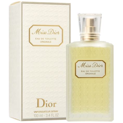 dior miss dior original eau de toilette spray|Miss Dior original perfume 100ml.